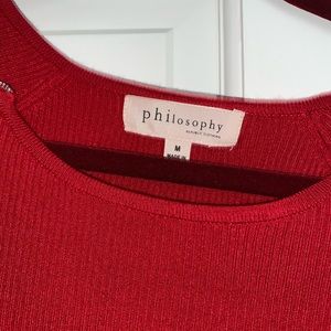Red Sweater Philosophy